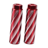 Maxbell Bicycle Foot Stunt Pegs Cycling Accessories for MTB Mountain Road Bikes Red