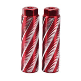 Maxbell Bicycle Foot Stunt Pegs Cycling Accessories for MTB Mountain Road Bikes Red