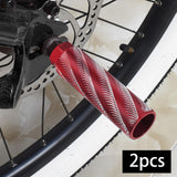 Maxbell Bicycle Foot Stunt Pegs Cycling Accessories for MTB Mountain Road Bikes Red