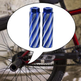 Maxbell Bicycle Foot Stunt Pegs Cycling Accessories for MTB Mountain Road Bikes Blue