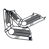 Maxbell Rear Seat Safety Net Durable High Performance Pinch Prevention for Bicycle