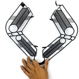 Maxbell Rear Seat Safety Net Durable High Performance Pinch Prevention for Bicycle