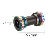 Maxbell Mountain Bike Bottom Bracket Crankset Bearings BB Threaded Type Lightweight