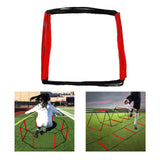 Maxbell Agility Training Ladder Flexible Staircase Set for Rugby Outdoor Adults