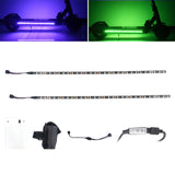 Maxbell LED Strip Flashlight Foldable Decor for Electric Scooter Night Riding