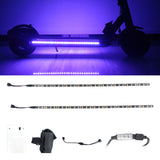 Maxbell LED Strip Flashlight Foldable Decor for Electric Scooter Night Riding
