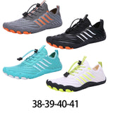 Maxbell Nonslip Men Women Water Shoes Sneakers Socks for Yoga Sports Sailing 38Yard Gray