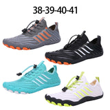 Maxbell Nonslip Men Women Water Shoes Sneakers Socks for Yoga Sports Sailing 38Yard Gray