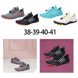 Maxbell Nonslip Men Women Water Shoes Sneakers Socks for Yoga Sports Sailing 38Yard Gray
