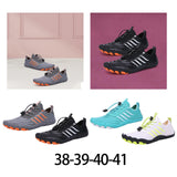 Maxbell Nonslip Men Women Water Shoes Sneakers Socks for Yoga Sports Sailing 38Yard Gray