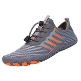 Maxbell Nonslip Men Women Water Shoes Sneakers Socks for Yoga Sports Sailing 38Yard Gray