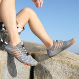 Maxbell Nonslip Men Women Water Shoes Sneakers Socks for Yoga Sports Sailing 39Yard Gray