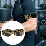 Maxbell Occlusion Bands Resistance Bands Straps Arm Bands Adjustable Gym Green