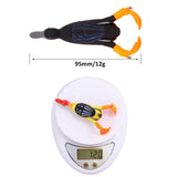 Maxbell Fishing Lure Swimbait Floating Lures Realistic Duck Lures for Bass Fishing A