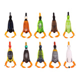 Maxbell Fishing Lure Swimbait Floating Lures Realistic Duck Lures for Bass Fishing A