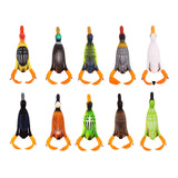 Maxbell Fishing Lure Swimbait Floating Lures Realistic Duck Lures for Bass Fishing A