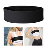 Maxbell Portable Sports Chest Belt Waistband Adjustable for Cycling Yoga Dark L