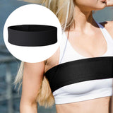 Maxbell Portable Sports Chest Belt Waistband Adjustable for Cycling Yoga Dark L