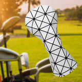 Maxbell Golf Iron Head Cover Indoor Waterproof Lightweight Sports A White