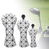 Maxbell Golf Iron Head Cover Indoor Waterproof Lightweight Sports 3 Pack 13UT White