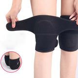 Maxbell Knee Brace Support Knee Pad Workout Squats for Basketball Fitness Running Black