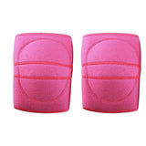 Maxbell Knee Brace Support Knee Pad Workout Squats for Basketball Fitness Running Rose Red