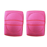 Maxbell Knee Brace Support Knee Pad Workout Squats for Basketball Fitness Running Rose Red