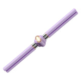 Maxbell Yoga Stick Open Shoulder Cross Training Stick for Sports Equipment Gym purple