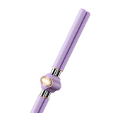 Maxbell Yoga Stick Open Shoulder Cross Training Stick for Sports Equipment Gym purple