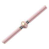 Maxbell Yoga Stick Open Shoulder Cross Training Stick for Sports Equipment Gym pink