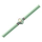 Maxbell Yoga Stick Open Shoulder Cross Training Stick for Sports Equipment Gym green