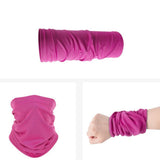 Maxbell Wrist Sweatband Unisex Cooling Wristband Sweat Band Towel for Running Yoga Rosy