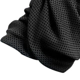 Maxbell Wrist Sweatband Unisex Cooling Wristband Sweat Band Towel for Running Yoga Black