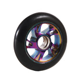 Maxbell Roller Skate Wheels Replacement Aluminium Alloy 100mm for Outdoor Longboard