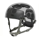 Maxbell Adjustable Helmet Liner Kit Internal Foam Protective Cushion for Fast Helmet Black