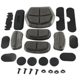 Maxbell Adjustable Helmet Liner Kit Internal Foam Protective Cushion for Fast Helmet Black