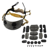 Maxbell Adjustable Helmet Liner Kit Internal Foam Protective Cushion for Fast Helmet Sand