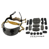 Maxbell Adjustable Helmet Liner Kit Internal Foam Protective Cushion for Fast Helmet Sand