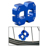 Maxbell Bike Spoke Wrench Spanner Repair Hand Tool Wheel Spoke Accessories Blue