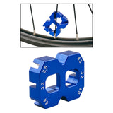 Maxbell Bike Spoke Wrench Spanner Repair Hand Tool Wheel Spoke Accessories Blue
