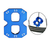 Maxbell Bike Spoke Wrench Spanner Repair Hand Tool Wheel Spoke Accessories Blue