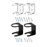 Maxbell 2x Baseball Holder Storage Rack Shelf Wall Mount Display Stand Organizer clear