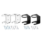 Maxbell 2x Baseball Holder Storage Rack Shelf Wall Mount Display Stand Organizer clear