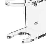 Maxbell 2x Baseball Holder Storage Rack Shelf Wall Mount Display Stand Organizer clear