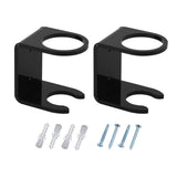 Maxbell 2x Baseball Holder Storage Rack Shelf Wall Mount Display Stand Organizer black