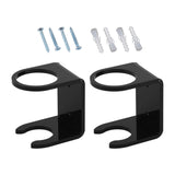 Maxbell 2x Baseball Holder Storage Rack Shelf Wall Mount Display Stand Organizer black