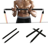 Maxbell Maxbell Portable Exercise Stick Bar Home Full Body Squat Deadlift Workout 2 Sections
