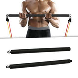 Maxbell Maxbell Portable Exercise Stick Bar Home Full Body Squat Deadlift Workout 2 Sections
