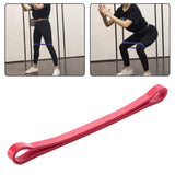 Maxbell Resistance Bands Workout Bands Fitness Exercise Non Slip Yoga Gym 61cmx1.3cmx0.45cm Red