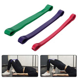 Maxbell Resistance Bands Workout Bands Fitness Exercise Non Slip Yoga Gym 61cmx1.3cmx0.45cm Red